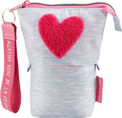 Miquelrius Love Pencil Case with 1 Compartment Pink