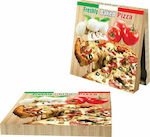 Disposable Pizza Paper Box 30x30x4.2cm 100pcs Microwelle Freshly