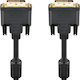 Goobay 15m DVI-D male to DVI-D male Cable Black (93951)
