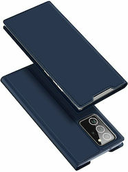 Dux Ducis Skin Pro Synthetic Leather Wallet Navy Blue (Galaxy Note 20 Ultra)