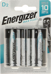 Energizer Max Plus D 1.5V 2бр