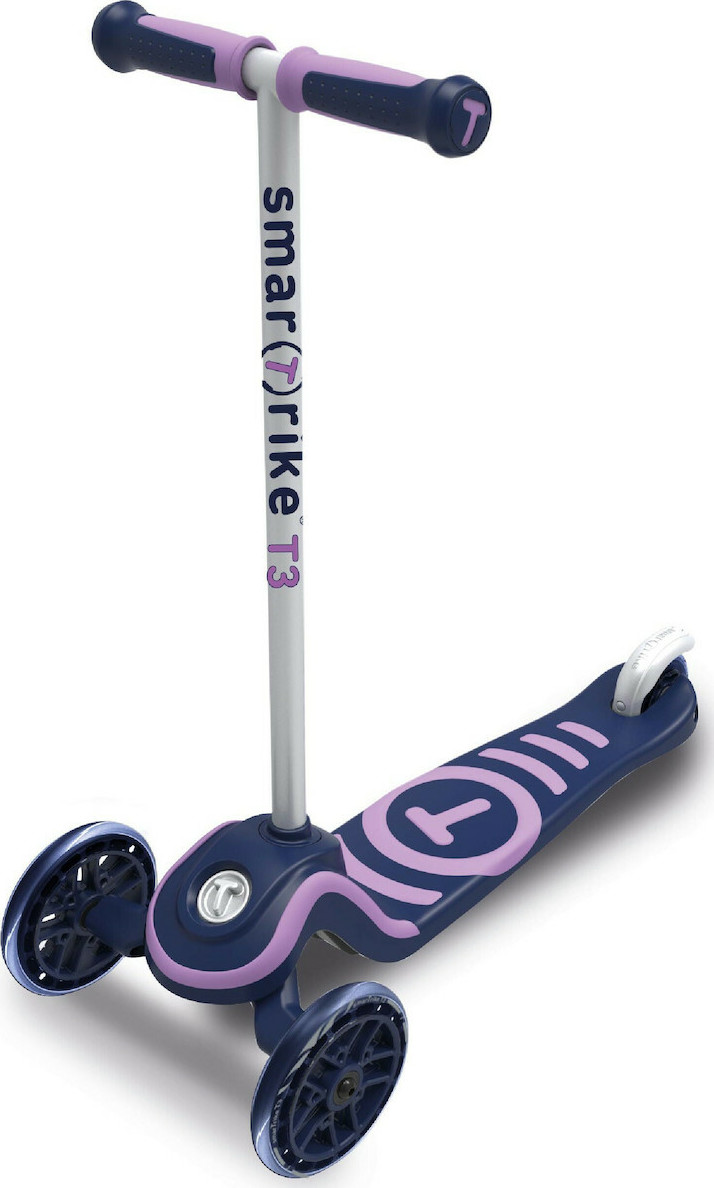Smart Trike Kids Scooter T3 3-Wheel for 2+ Years Purple 2000500 - Main Image