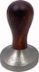 Karni Tamper with Flat Surface 58mm Sandalwood