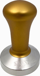 Tamper with Flat Surface 57mm in Gold Color
