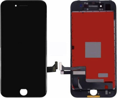 Οθόνη mit Touchscreen für iPhone SE 2020 (Schwarz)