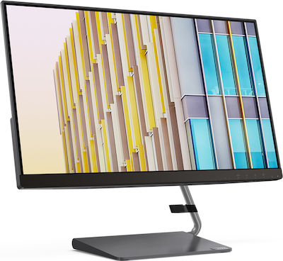 Lenovo Q24h-10 IPS Monitor 23.8" QHD 2560x1440 with Response Time 6ms GTG