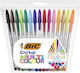 Bic Cristal Multicolours Pen Ballpoint 1.6mm with Multicolour Ink 15pcs