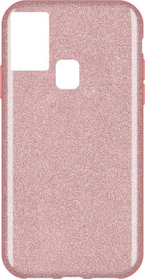 Forcell Silicone Back Cover Pink (Galaxy A21s)