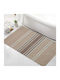 Lino Home Rutschfest Badematte Baumwolle Rechteckig Bark 7300000222 Olive 65x135cm