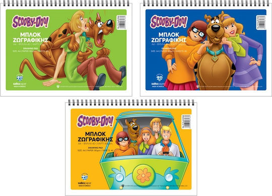 Salko Paper Drawing Pad Scooby Doo 1pcs