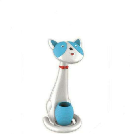 Com Led Kids Desk Lamp Cat Blue 16x18x36εκ.
