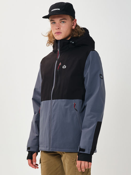 Emerson Зимно Водоустойчиво Мъжко Яке Grey / Black