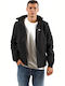 Emerson Herren Winter Jacke Lässig Schwarz