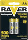 Emos Raver Επαναφορτιζόμενες Μπαταρίες AA Ni-MH 600mAh 1.2V 2τμχ