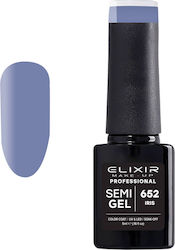 Elixir Semi Gel Semi-Permanent Nail Polish 652 Iris 5ml