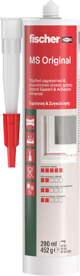 fischer MS Crystal Σφραγιστική Σιλικόνη Διάφανη 290ml 12τμχ