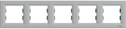 Schneider Electric Asfora Cadru Comutator 5 Loc...