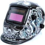 Mar-Pol Welding Helmet with 93x43mm Visual Field Black