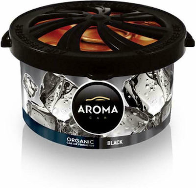 Aroma Car Αρωματική Κονσέρβα Κονσόλας/Ταμπλό Αυτοκινήτου Organic Black 40gr