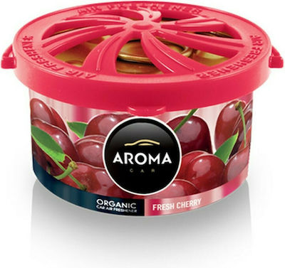 Aroma Car Conservă Aromatică Consolă/panou de bord Mașină Organic Cireșe 40gr 1buc