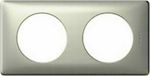 Legrand Celiane Vertical Switch Frame 2-Slots Silver 068902