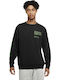 Nike Swoosh Crew Herren Sweatshirt Schwarz