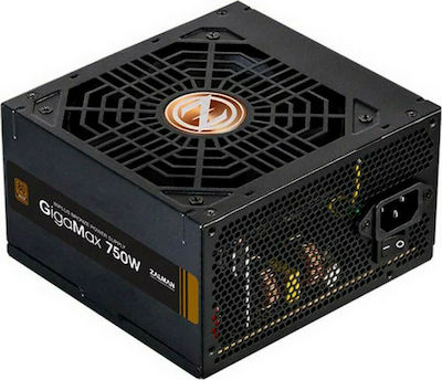 Zalman GigaMax ZM750-GVII 750W Black Computer Power Supply Full Wired 80 Plus Bronze