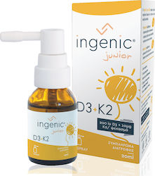 Ingenic D3 + K2 Βιταμίνη 20ml