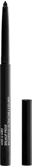 Wet n Wild Megalast Breakup-Proof Retractable Eyeliner Blackest Black