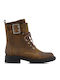 Orinoco2 Lace De Piele Ghete Dama Tabac