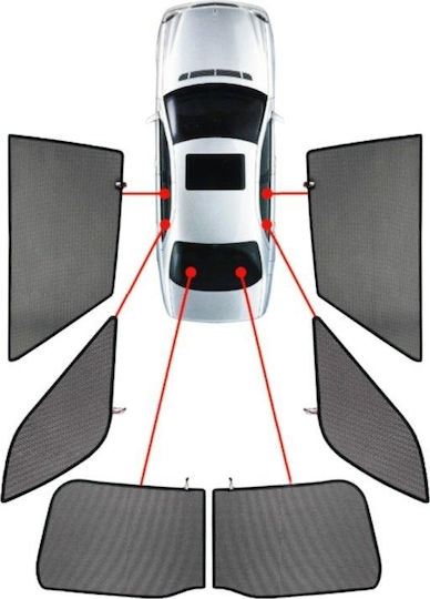 CarShades Πλαϊνά Σκίαστρα Αυτοκινήτου για Volvo V40 Πεντάπορτο (5D) 6τμχ