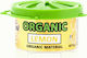 Feral Αρωματική Κονσέρβα Κονσόλας/Ταμπλό Αυτοκινήτου Organic Collection Lemon 40gr
