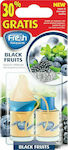 Fresh Way Κρεμαστό Αρωματικό Υγρό Αυτοκινήτου Gratis 50% Wood Black Fruits