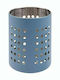 Excellent Houseware A12405800 Metallic Blue Cutlery Drainer 11x11x13.2cm