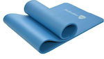 MotivationPro Στρώμα Γυμναστικής Yoga/Pilates Μπλε με Ιμάντα Μεταφοράς (183x61x1cm)