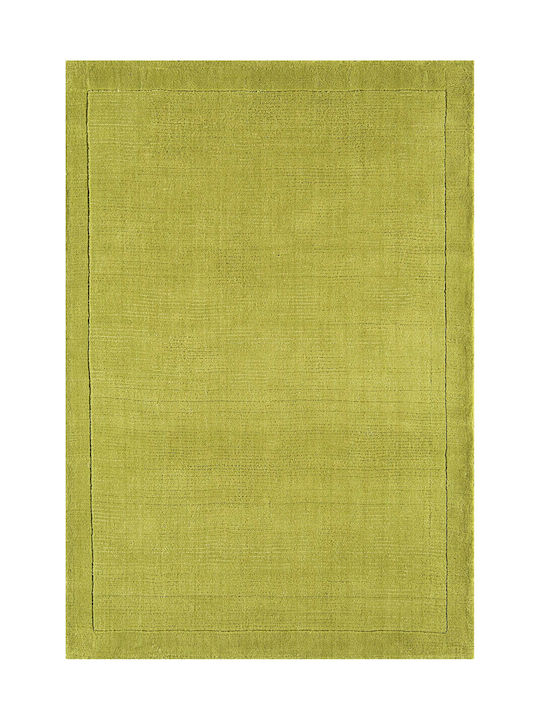 Asiatic London York Handmade Rug Rectangular Wool Green