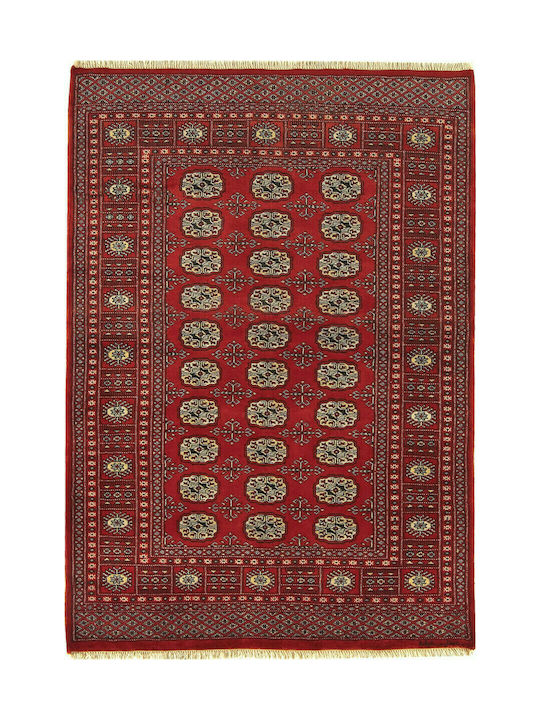 Asiatic London Bokhara Handmade Rug Wool Red