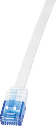 LogiLink CF2021U U/UTP Cat.6 Cablu Ethernet 0.5m Alb LogiLink CF2021U U/UTP Cat.6 Cablu Ethernet 0.5m Alb