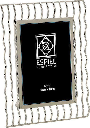 Espiel Рамка За Снимки Със Сребрист Метален Рамка 15x20 Espiel Рамка За Снимки Със Сребрист Метален Рамка 15x20