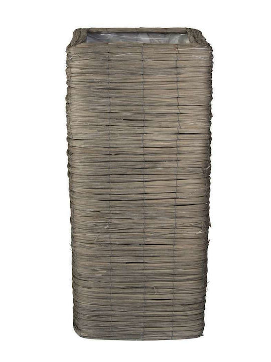 Art et Lumiere Κασπώ Rattan Μπεζ 35x35x84εκ.