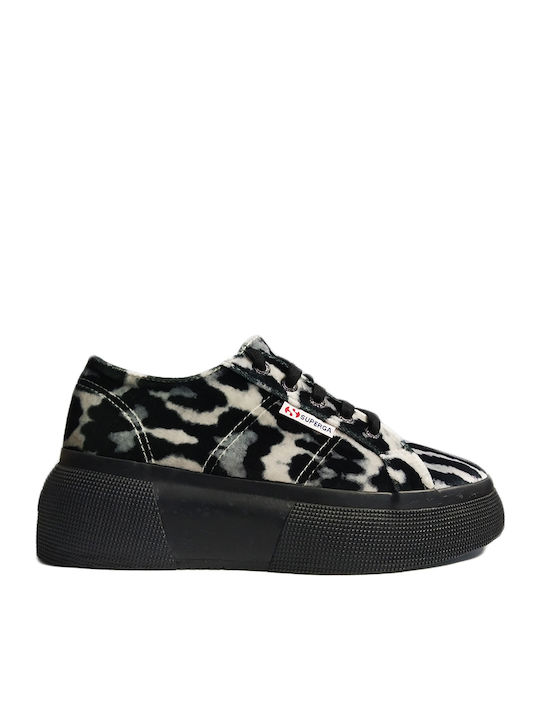 Superga 2287 Дамски Флатформи Маратонки Многоцв...