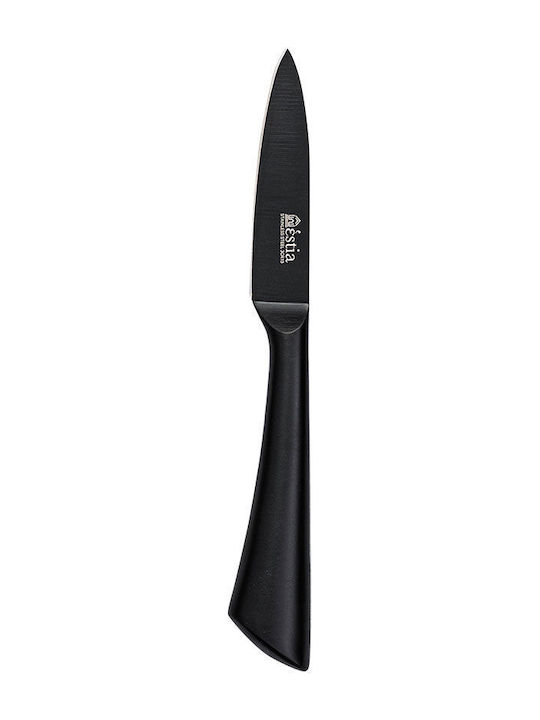 Estia Tokyo Peeling Knife of Stainless Steel Black 21.3cm 01-7690