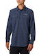 Irico Long-sleeved Shirt Navy Blue