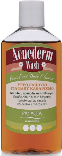 Panacea Acnederm Wash Bubble Bath with Tea Tree & Lavender Scent 200ml