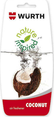 Wurth Αρωματική Καρτέλα Κρεμαστή Αυτοκινήτου Nature Inspired Coconut