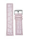 Tzevelion Leather Strap Pink 28mm