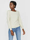 Vero Moda Women's Blouse Long Sleeve Beige