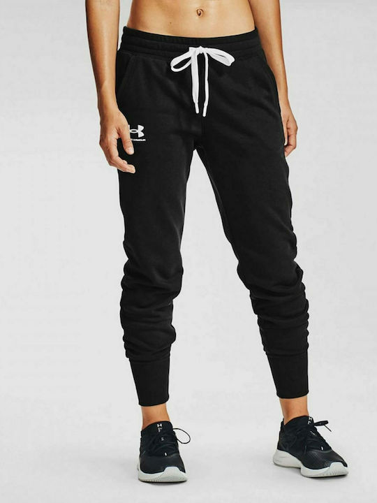 Rival Sweatpants Jogger Fleece Black