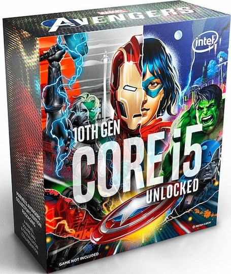 Intel Core i5-10600K 4.1GHz Processor 6 Core for Socket 1200 Avengers Edition / Box