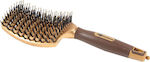 Ro-Ro Accessories Professional Magic Comb Brush Hair for Hair Styling Gold